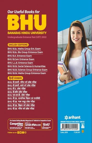 BHU Banaras Hindu University B.Com Entrance Exam 2022