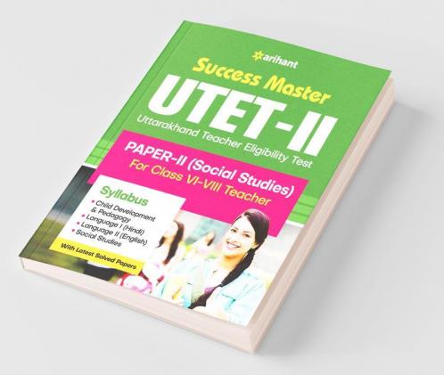 Success Master UTET Paper 2 for Class 6 to 8 Social Studies for 2021 Exam