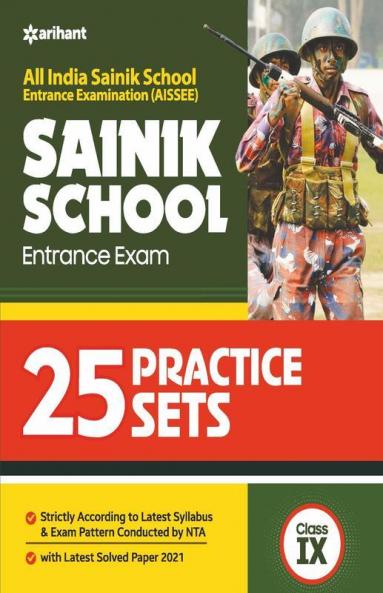 25 Practice Sets Sainik School Pravesh Pariksha Class 9 2022