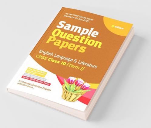 Arihant CBSE Term 1 English Language & Literature Sample Papers Questions for Class 10 MCQ Books for 2021 (As Per CBSE Sample Papers issued on 2 Sep 2021)