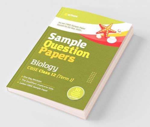 Arihant CBSE Term 1 Biology Sample Papers Questions for Class 12 MCQ Books for 2021 (As Per CBSE Sample Papers issued on 2 Sep 2021)