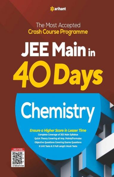 40 Days Crash Course for JEE Main Chemistry