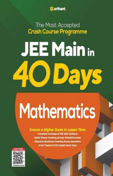 40 Days Crash Course for JEE Main Mathematics