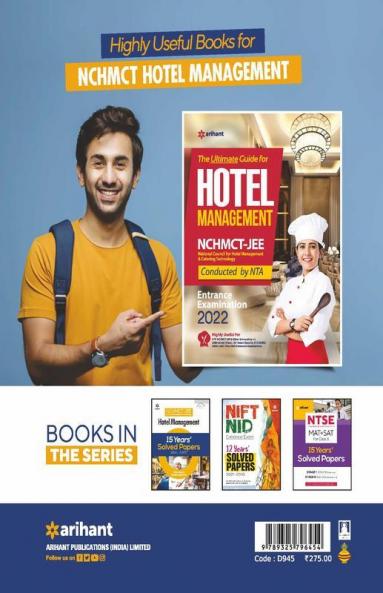 15 Years Solved Papers Hotel Management 2022