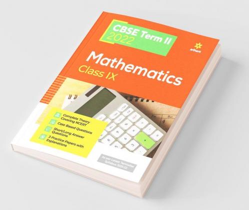 Arihant CBSE Mathematics Term 2 Class 9 for 2022 Exam (Cover Theory and MCQs)