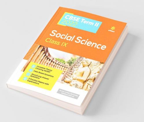 Arihant CBSE Social Science Term 2 Class 9 for 2022 Exam (Cover Theory and MCQs)
