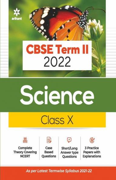 Arihant CBSE Science Term 2 Class 10 for 2022 Exam (Cover Theory and MCQs)