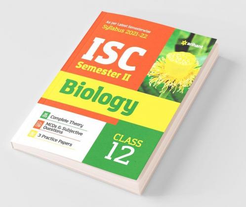 Arihant ISC Biology Semester 2 Class 12 for 2022 Exam