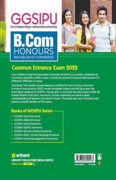 GGSIPU B.Com Hons Guide 2022