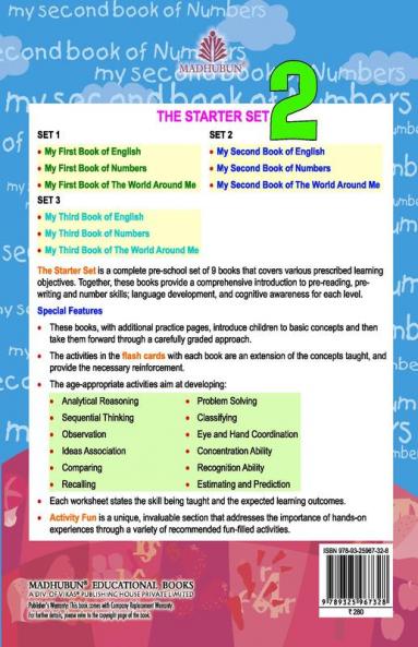 Starter Set - II My Second Book Of Numbers