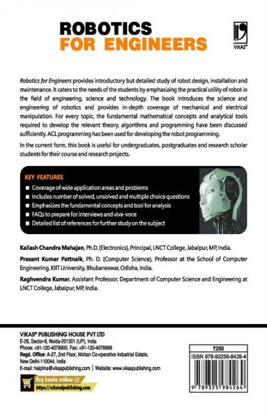 Robotics for Engineers- Concepts and Tec