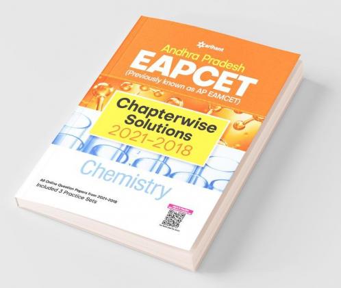 Andhra Pradesh EAPCET Chapterwise Solutions 2021-2018 Chemistry for 2022 Exam