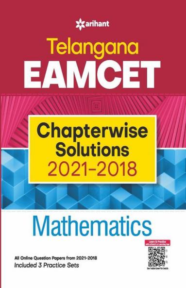 Telangana EAMCET Chapterwise Solutions 2021-2018 Mathematics for 2022 Exam