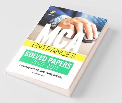 MCA Entrances Solved Papers (2021-2011) for 2022 Exam