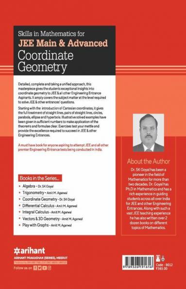 Skills in Mathematics - Coordinate Geometry for JEE Main and Advanced