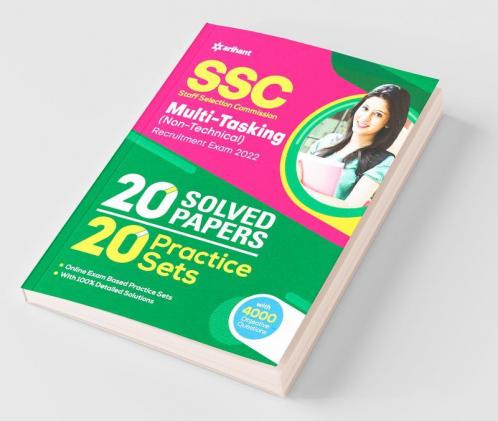 SSC Multi Tasking Non Technical 20 Practice Sets and 20 Solved Papers 2022