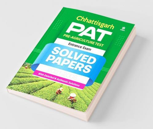 Chhattisgarh PAT Pre Agriculture Test Solved Papers (2021-2006) Parvesh Pariksha 2022