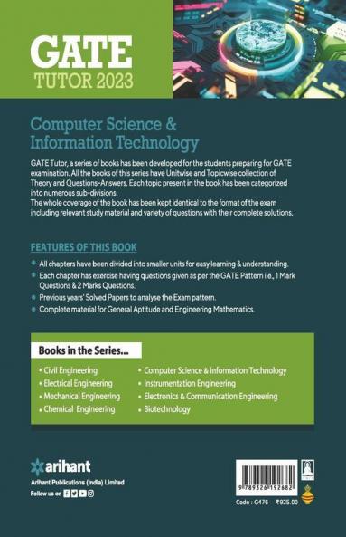 Computer Science and Information Technology GATE 2023