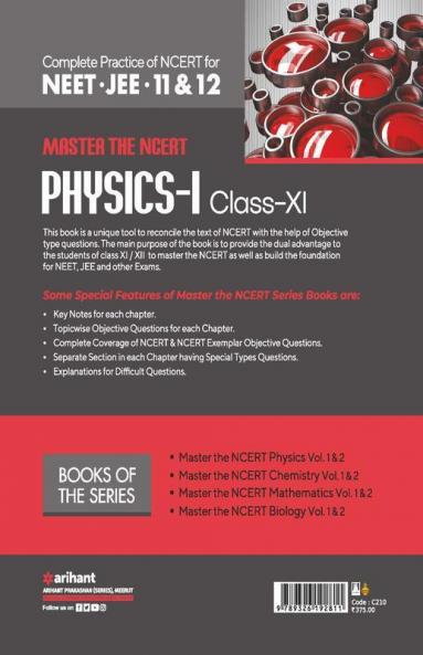 Master The NCERT for NEET Physics - Vol.1