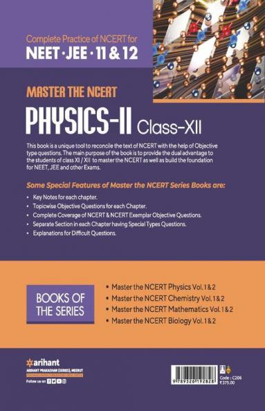 Master The NCERT for NEET Physics - Vol.2