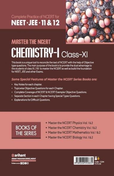 Master The NCERT for NEET Chemistry - Vol.1