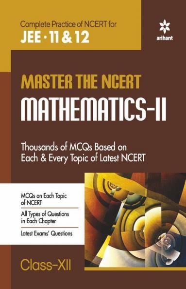 Master The NCERT for JEE Mathematics - Vol.2