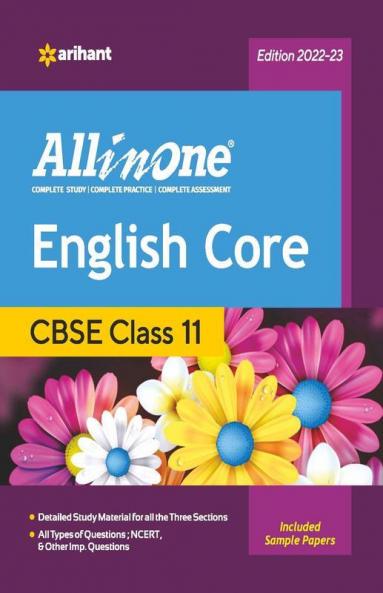 CBSE All In One English Core Class 11 2022-23 Edition