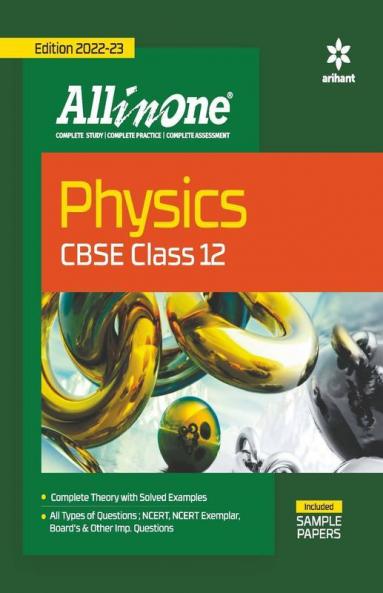 CBSE All In One Physics Class 12 2022-23 Edition