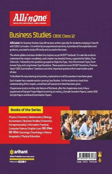 CBSE All In One Business Studies Class 12 2022-23 Edition