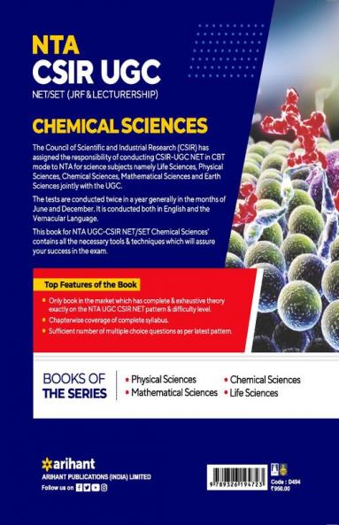 NTA CSIR UGC NET/SET Chemical Science