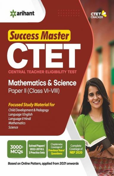 CTET Success Master Mathematics & Science Paper 2 Class 6 to 8