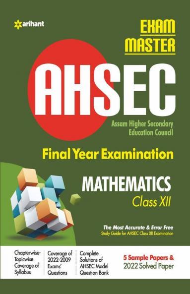 Exam Master AHSEC Mathematics Class 12 2022-23