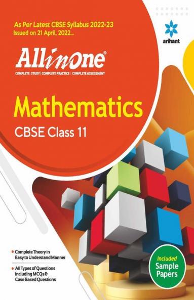 CBSE All In One Mathematics Class 11 2022-23 Edition (As per latest CBSE Syllabus issued on 21 April 2022)