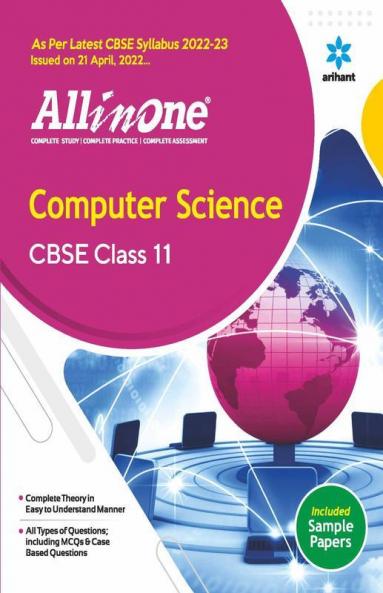 Cbse All in One Computer Science Class 11 2022-23 (as Per Latest Cbse Syllabus Issued on 21 April 2022)