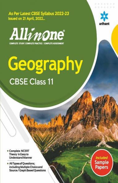 CBSE All In One Geography Class 11 2022-23 Edition (As per latest CBSE Syllabus issued on 21 April 2022)
