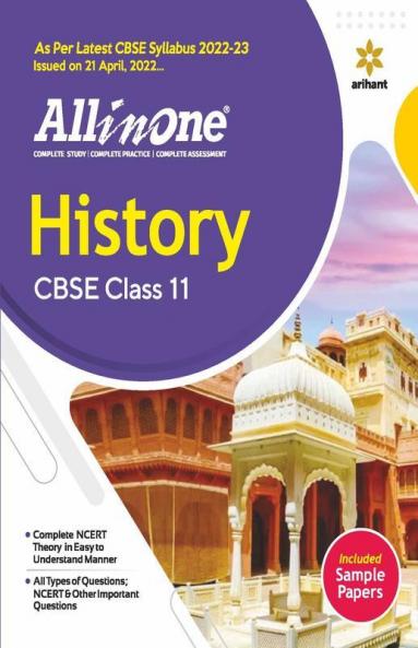Cbse All in One History Class 11 2022-23 (as Per Latest Cbse Syllabus Issued on 21 April 2022)