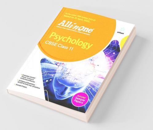 Cbse All in One Psychology Class 11 2022-23 (as Per Latest Cbse Syllabus Issued on 21 April 2022)