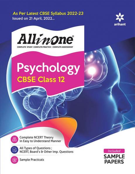 CBSE All In One Psychology Class 12 2022-23 Edition (As per latest CBSE Syllabus issued on 21 April 2022)