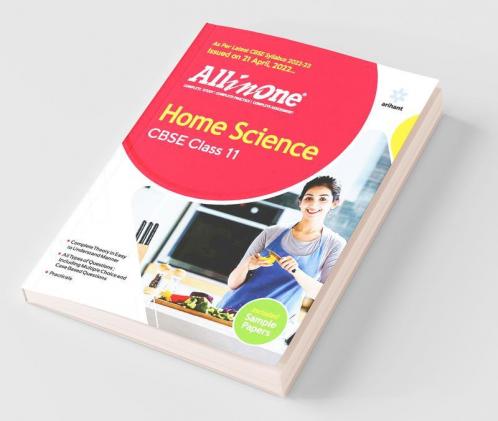 CBSE All In One Home Science Class 11 2022-23 Edition (As per latest CBSE Syllabus issued on 21 April 2022)