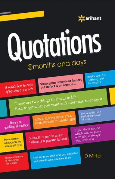 Quotations @months and days