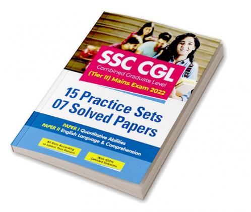 SSC CGL Tier 2 15 Practice Sets 07 Solved Papers Mains Exam 2022