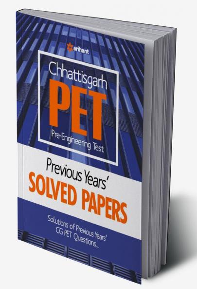 Chhattisgarh PET Pre Engineering Test Previous Years Solved Papers