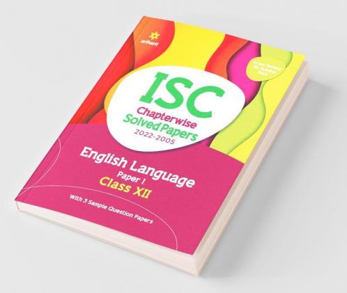 ISC Chapterwise Solved Paper - ENGLISH