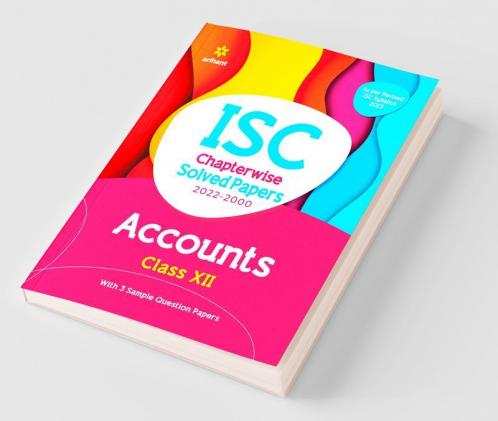 ISC Chapterwise Solved Paper - ACCOUNTANCY