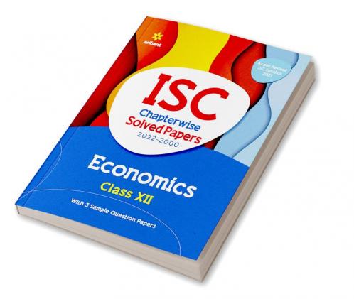 ISC Chapterwise Solved Papers 2022-2000 Economics Class 12th