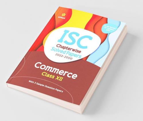 ISC Chapterwise Solved Paper - COMMERCE