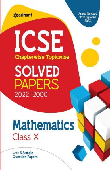 ICSE Chapterwise Solved Paper - MATHEMATICS