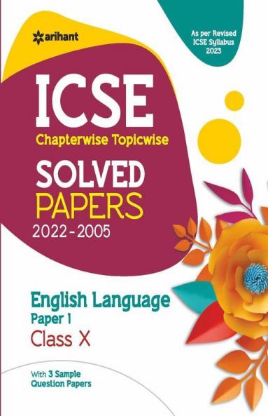 ICSE Chapterwise Solved Paper - ENGLISH