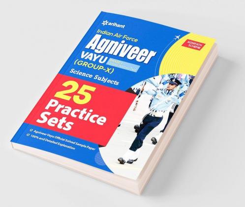 25 Practice Sets Indian Air Force Agniveer Vayu PHSAE-1 Online Written Test Science Subjects