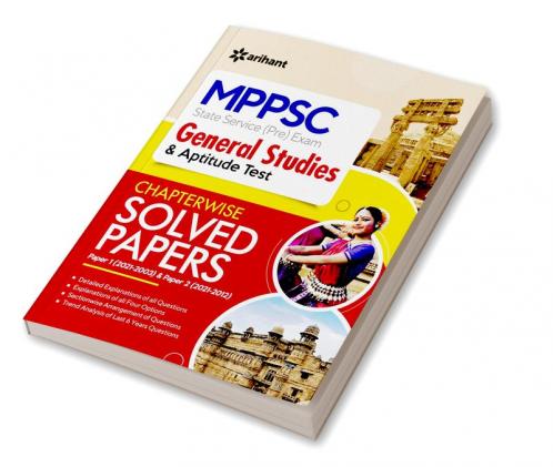 MPPSC State Service Pre Exam General Studies & Aptitude Test Chapterwise Solved Papers Paper 1 & 2 Pre Exam